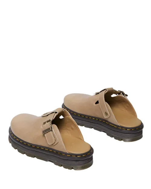 Dr Martens Zebzag Mule Porcelain/Tan Wilderness