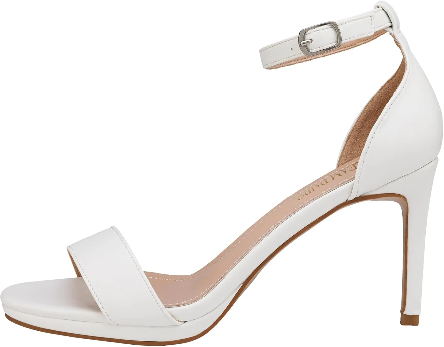 DREAM PAIRS Women's Ankle Strap High Stiletto Heels Pumps Heeled Sandals