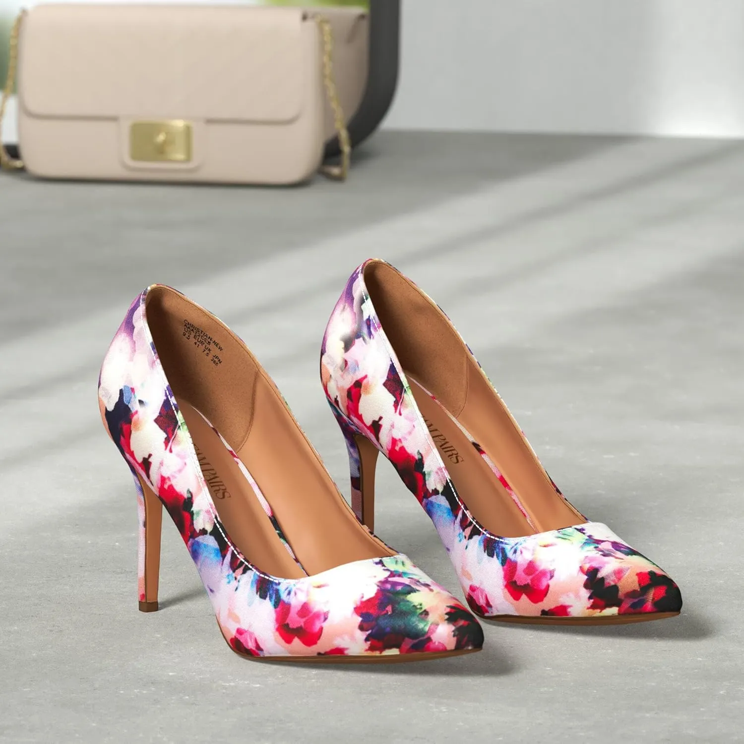 DREAM PAIRS Women's Closed Toe High Heels Dress Pointed Toe Wedding Pump Shoes