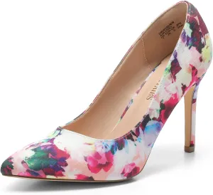 DREAM PAIRS Women's Closed Toe High Heels Dress Pointed Toe Wedding Pump Shoes