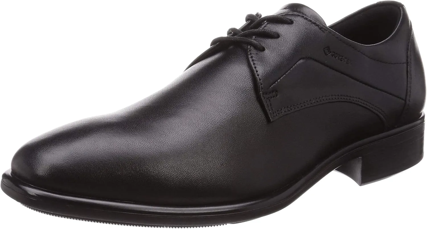 ECCO Men's Citytray Gore-tex Plain Toe Tie Oxford