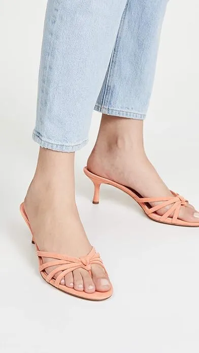 Edelman Strappy Jedda Melon/Orange/Pink Special members discount Stiletto No-hassle exchange Heeled Leather Sam Sandals