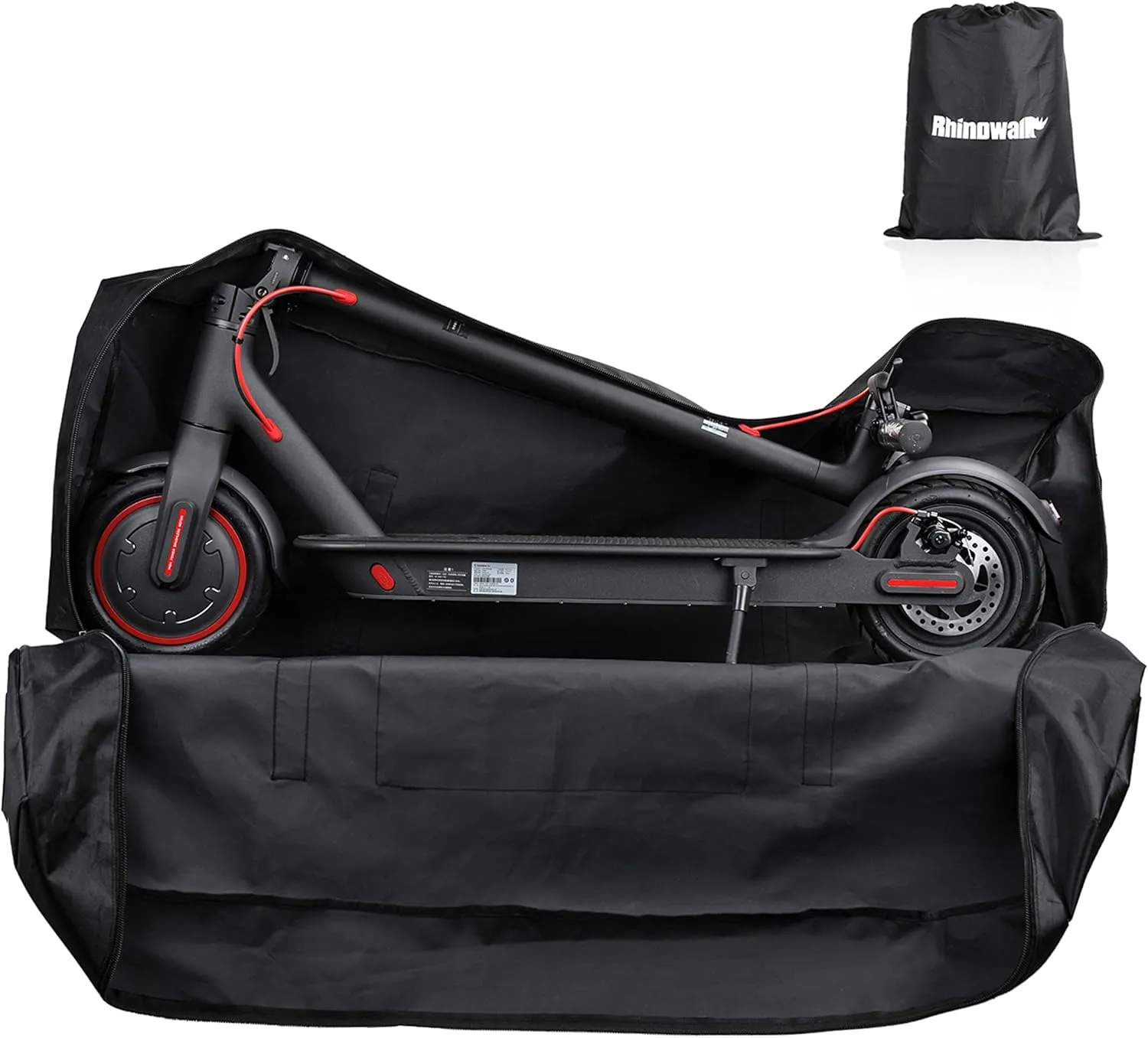 Electric Scooter Carrying Bag E-Scooter Storage Transport Bag Foldable Scooter Accessory Backpack Handbag Shoulder Bag Heavy Duty for Mijia M365 /M365 Pro Xiaomi Segway (Black)