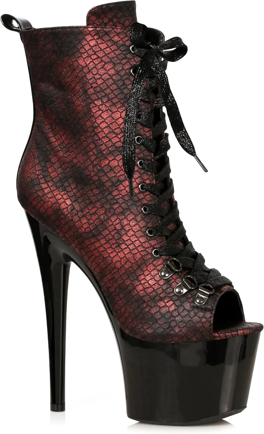 Ellie Shoes Women's 709-adder-red-9 Ankle Boot