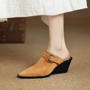 Elmer Suede Mules