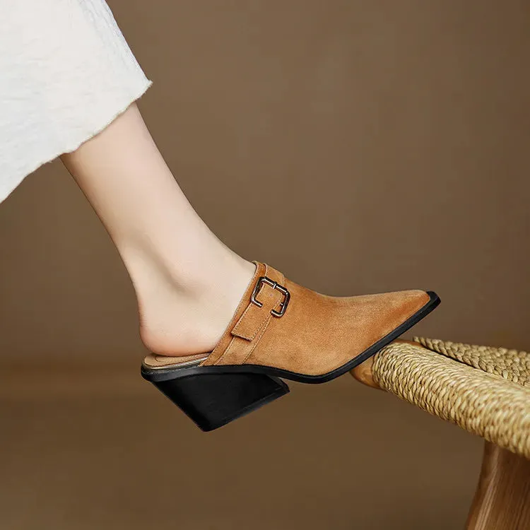 Elmer Suede Mules