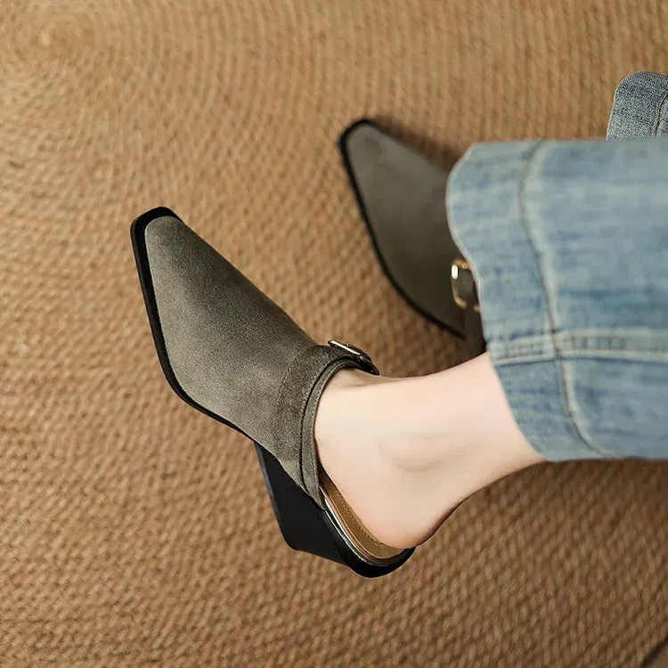 Elmer Suede Mules