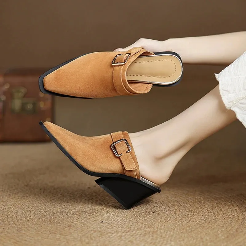 Elmer Suede Mules