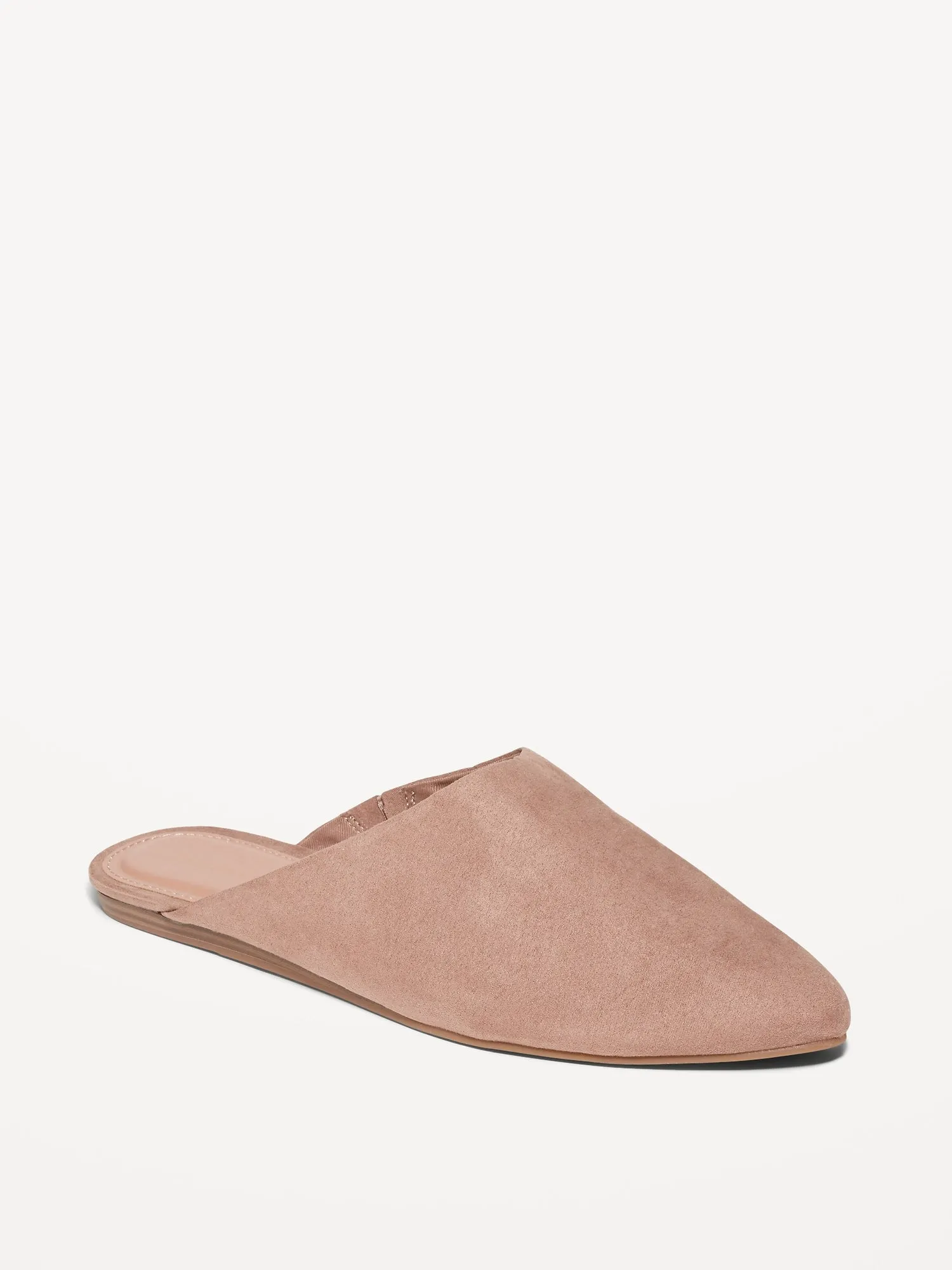 Faux-Suede Mule Shoes for Women