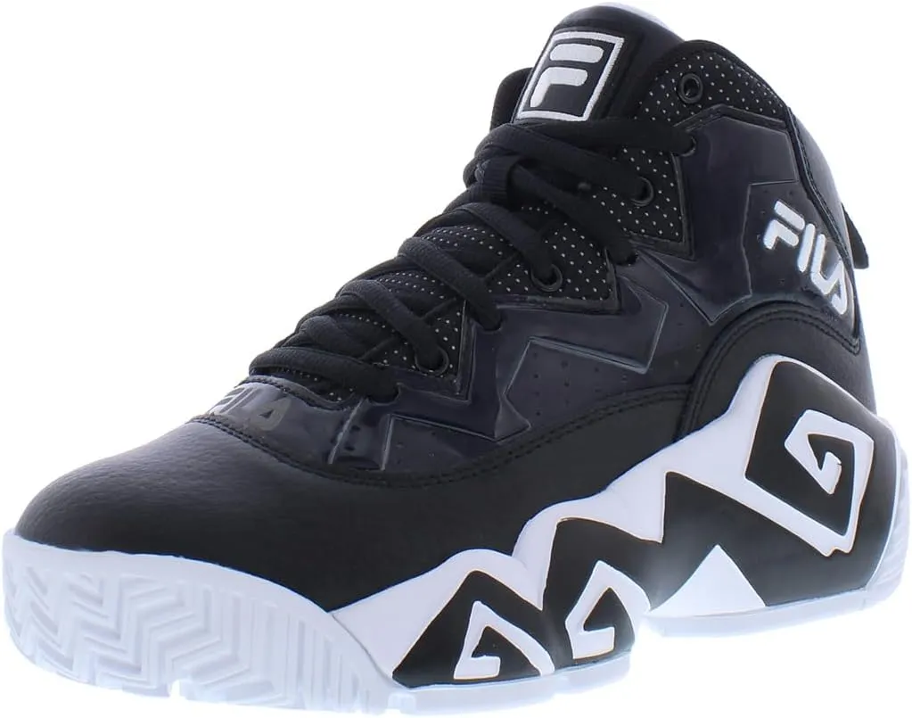 Fila MBNight Walk GS Sneaker Boys Youth Basketball M US Big Kid Blackwhite