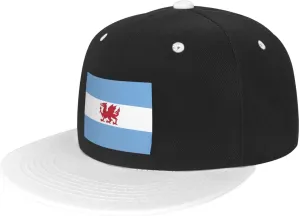 Flag of The Welsh Colony in Patagonia Baseball Cap for Men Women Snapback Hat Adjustable Flat Bill Hats
