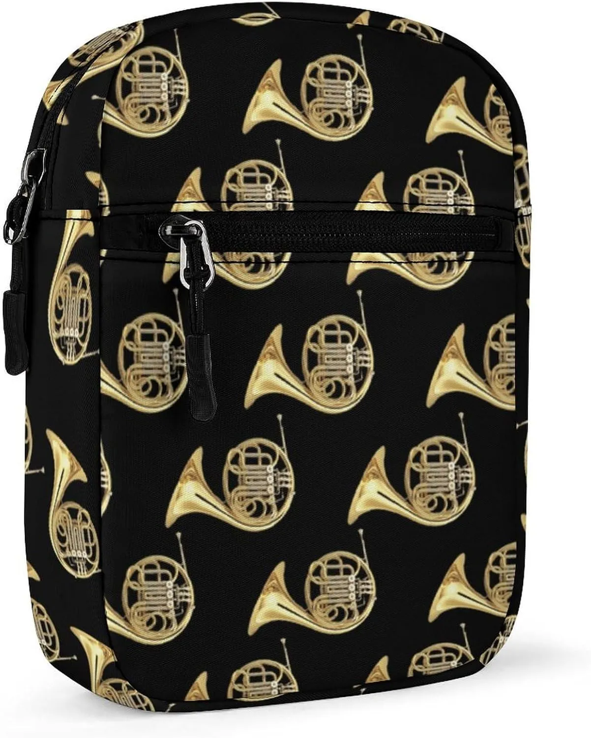 French Golden Horn Detachable Shoulder Strap Small Shoulder Bag Unisex