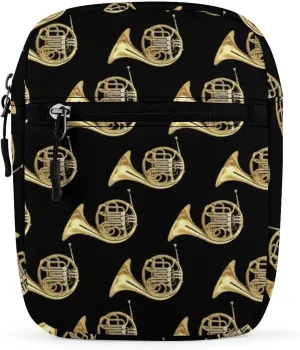 French Golden Horn Detachable Shoulder Strap Small Shoulder Bag Unisex