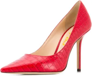 FSJ Women Suede Sexy Pointed Toe Pumps 12 cm High Heels Stilettos Party Prom Daily Classic Office Lady Work Shoes Size 4-15 US