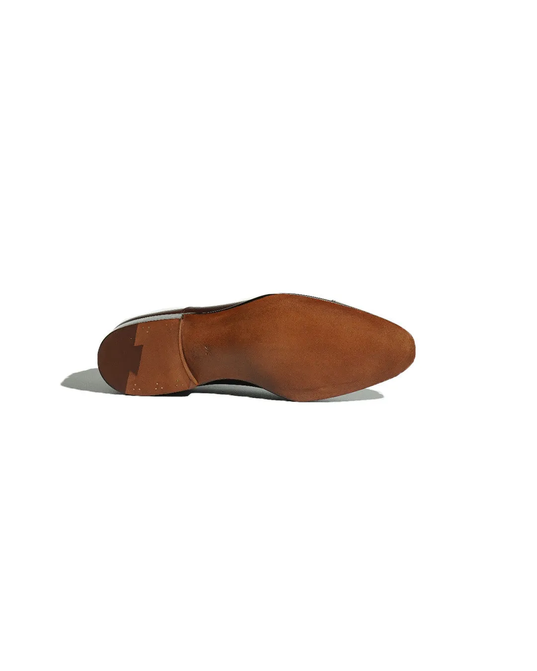 Fugashin Oxford Cap-toe Dark Brown Calf