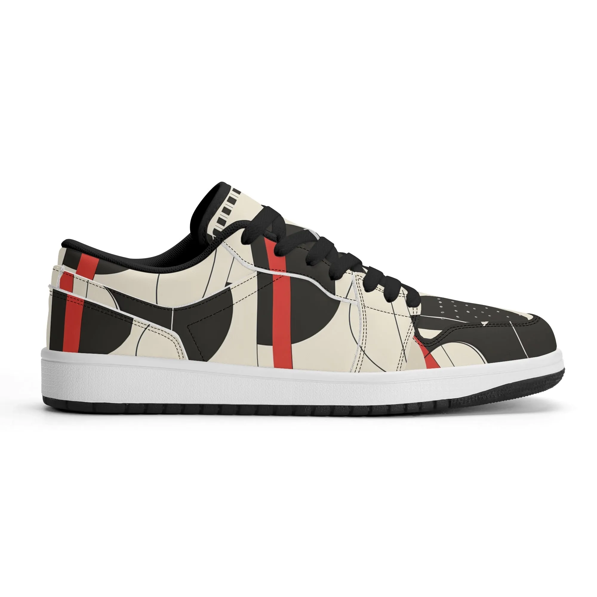 Geometry v5 Low Top Leder Sneaker für Damen