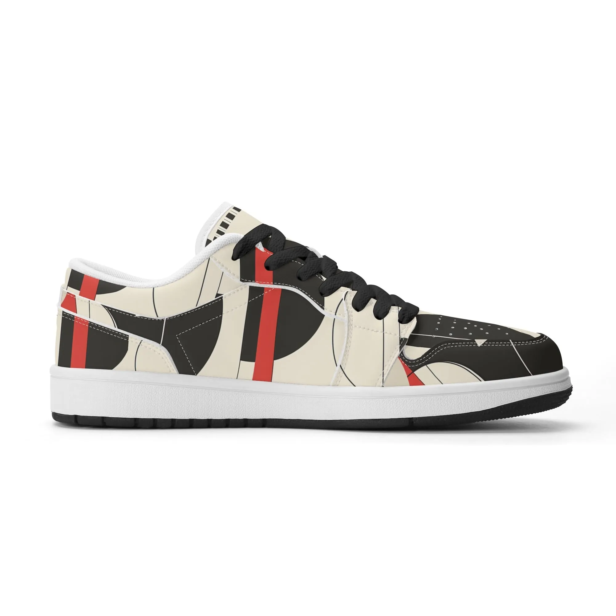 Geometry v5 Low Top Leder Sneaker für Damen