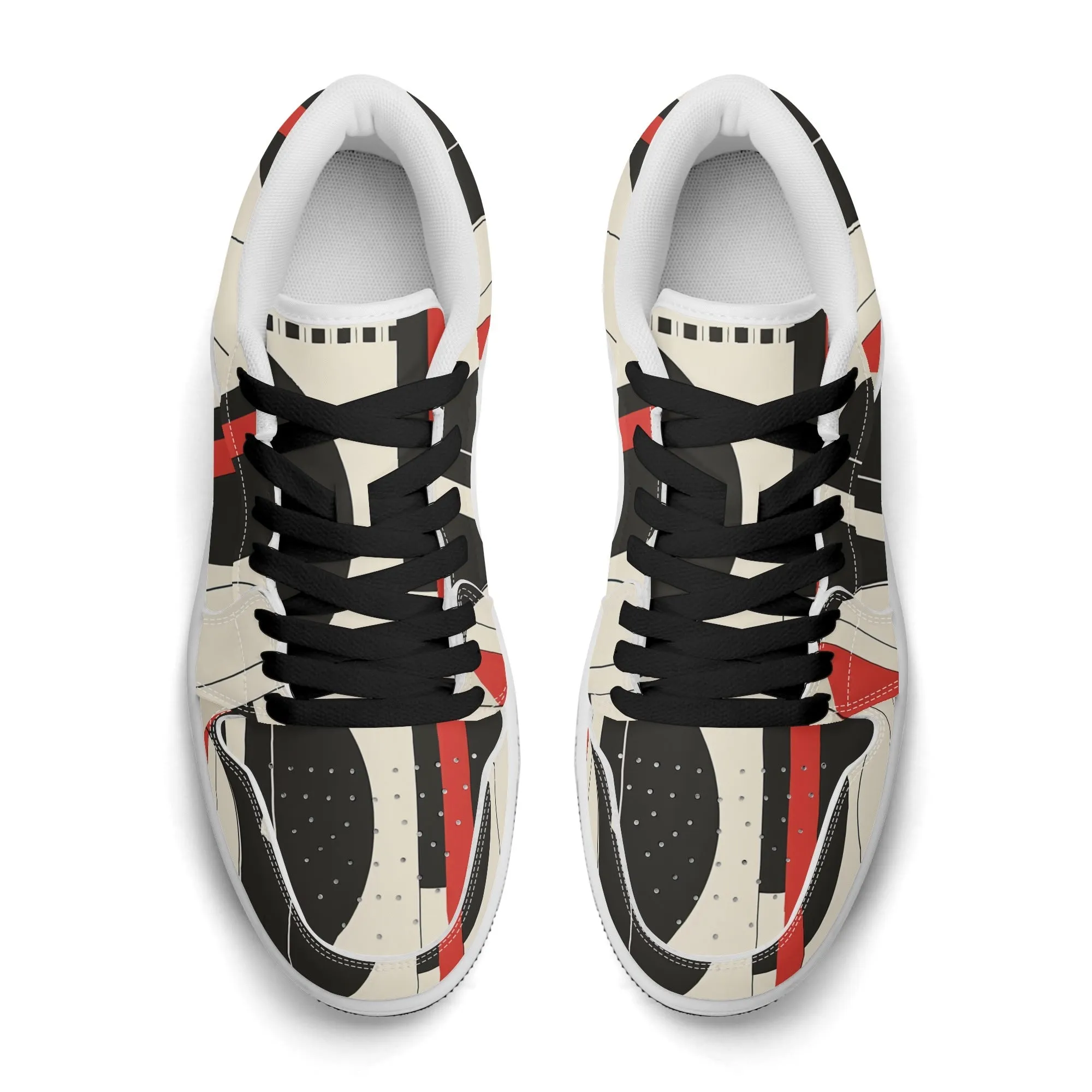 Geometry v5 Low Top Leder Sneaker für Damen