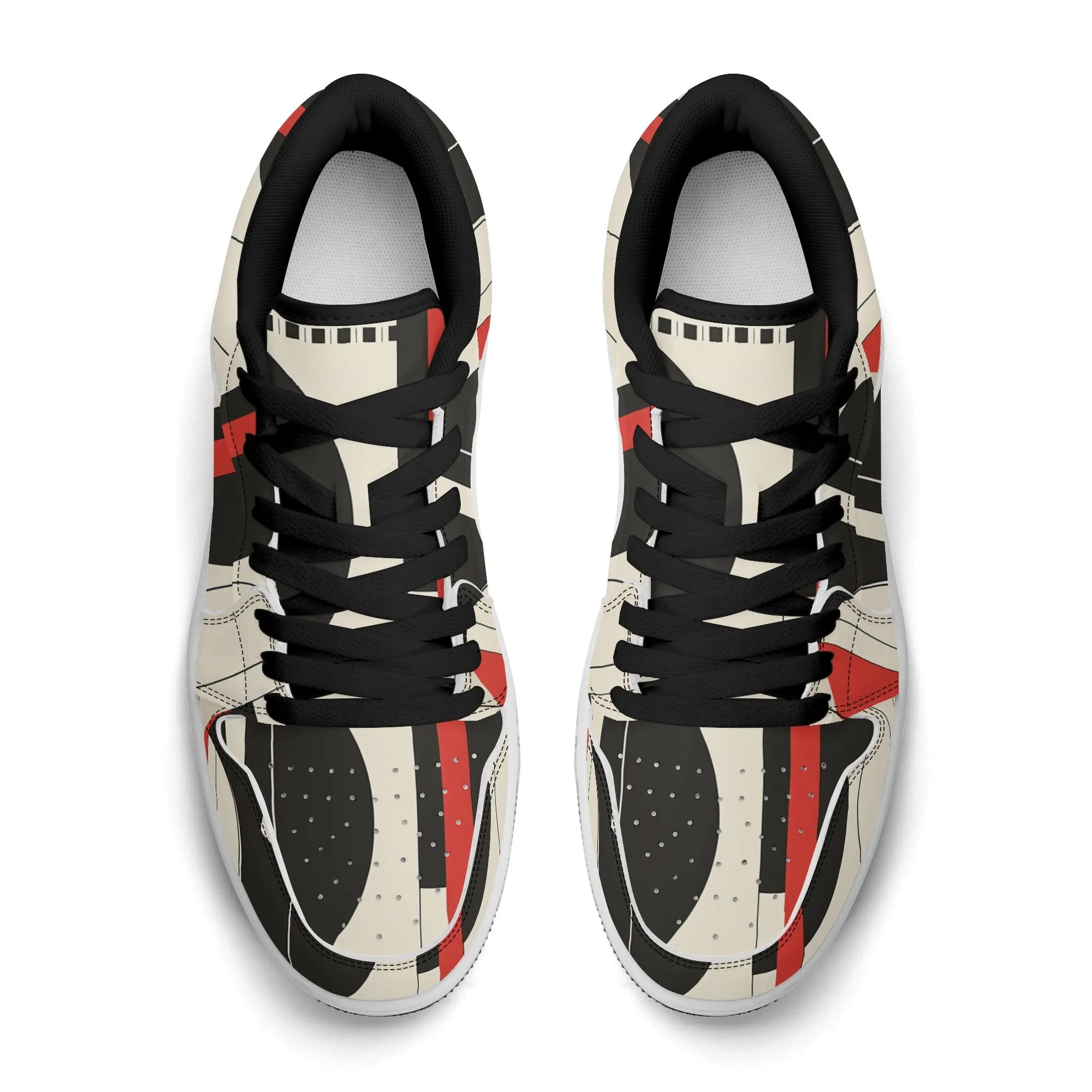 Geometry v5 Low Top Leder Sneaker für Damen