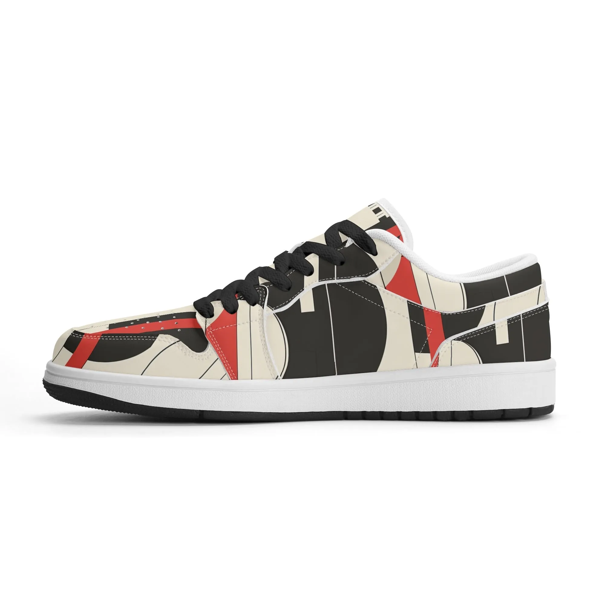 Geometry v5 Low Top Leder Sneaker für Damen