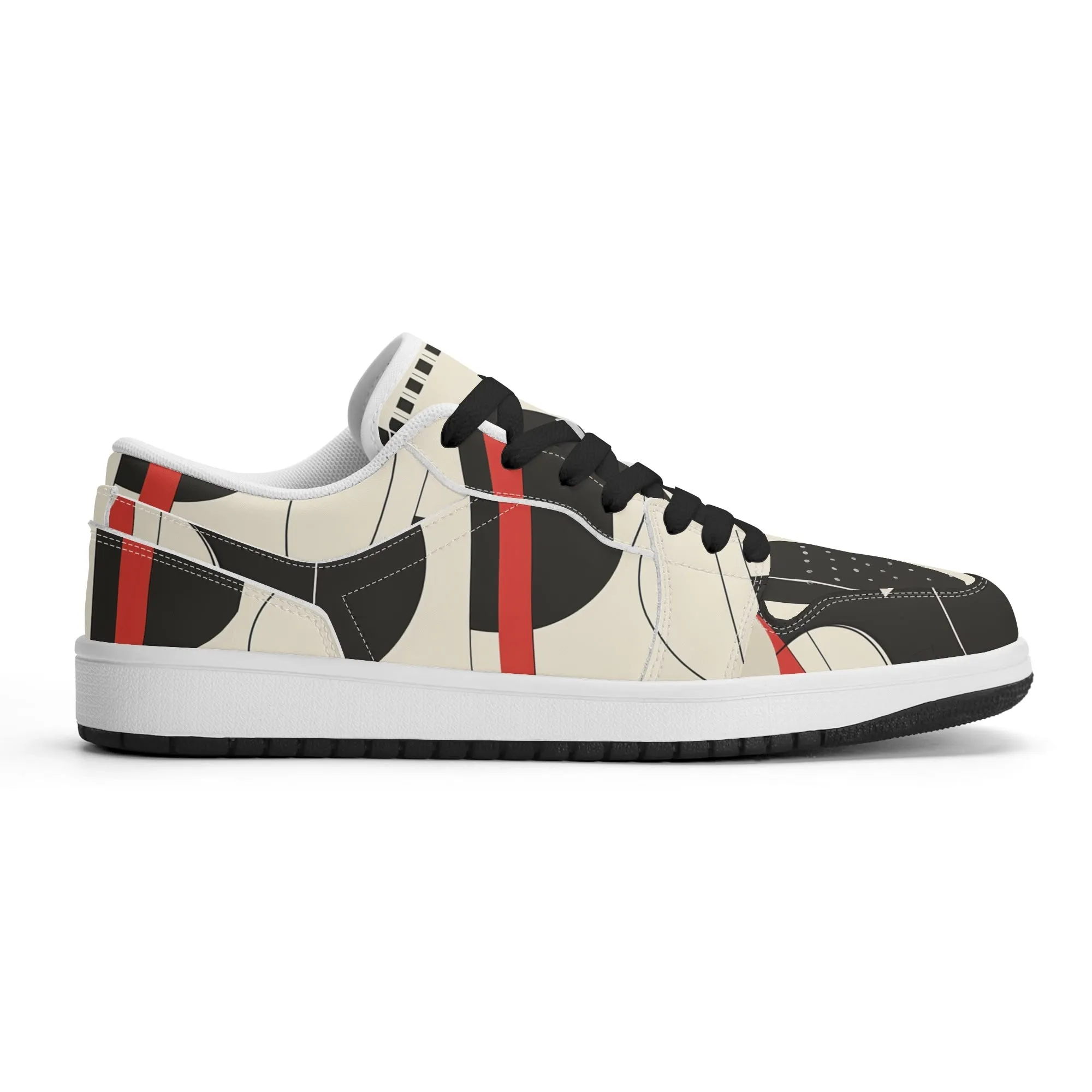 Geometry v5 Low Top Leder Sneaker für Damen