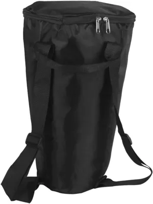 GOTOTOP Djembe Drum Bag Portable Shoulder African Drum Carry Bag Backpack Musical Instrument Accessory Black 15.7 x 9.4inch