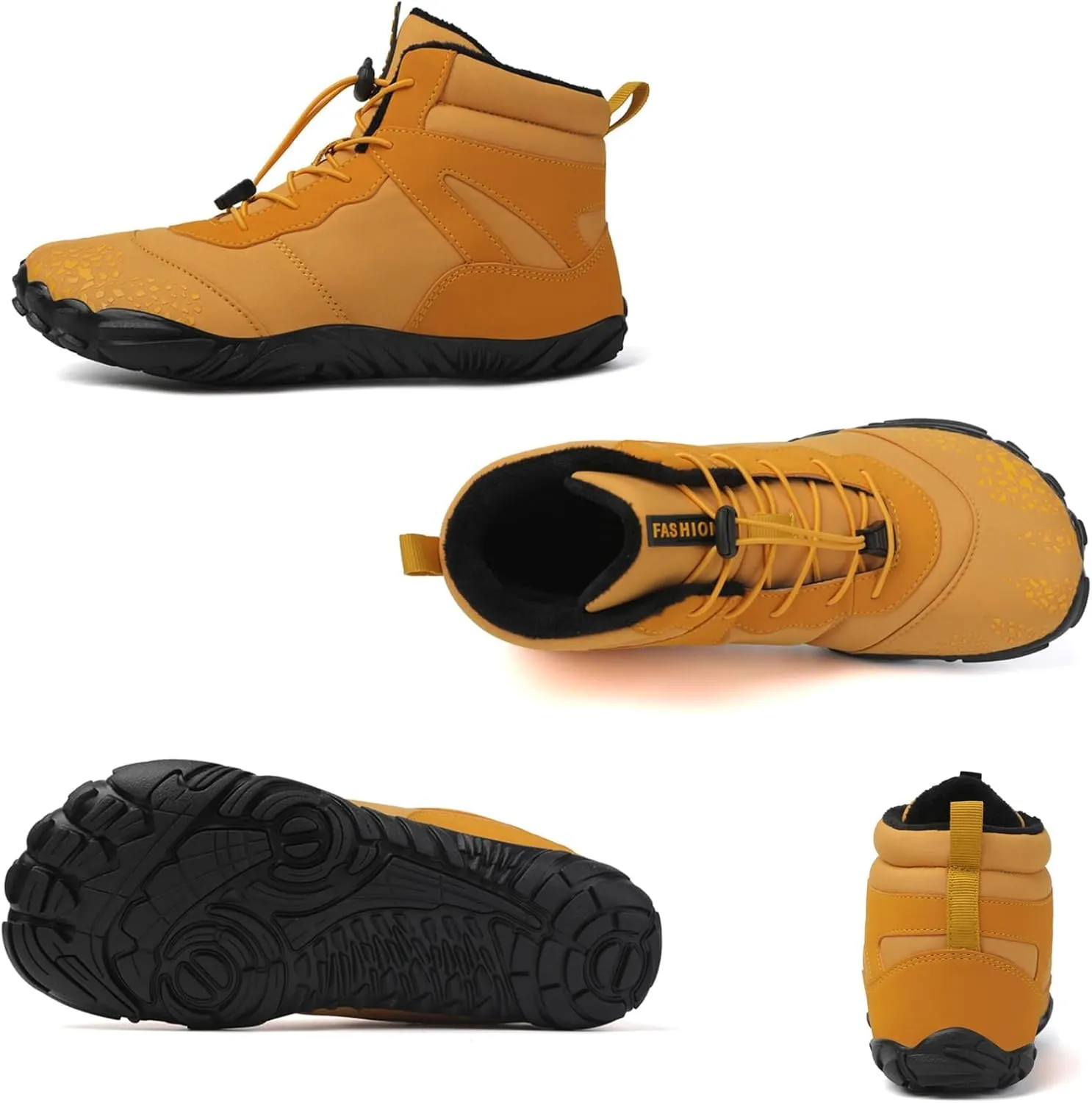 Grounded Winter Footwear For Women,Winter Footwear Barefoot Womens Boots Men,Warm Non-Slip Waterproof Barefoot Shoes