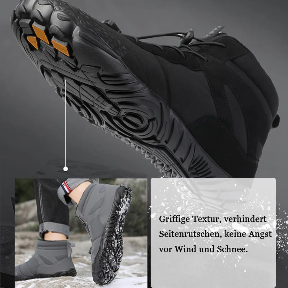 Grounded Winter Footwear For Women,Winter Footwear Barefoot Womens Boots Men,Warm Non-Slip Waterproof Barefoot Shoes