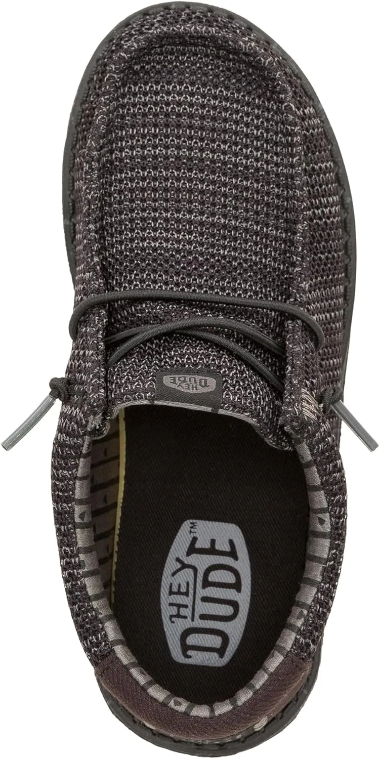 Hey Dude Boy's Wally Stretch Sox (Little Big Kid) Loafer
