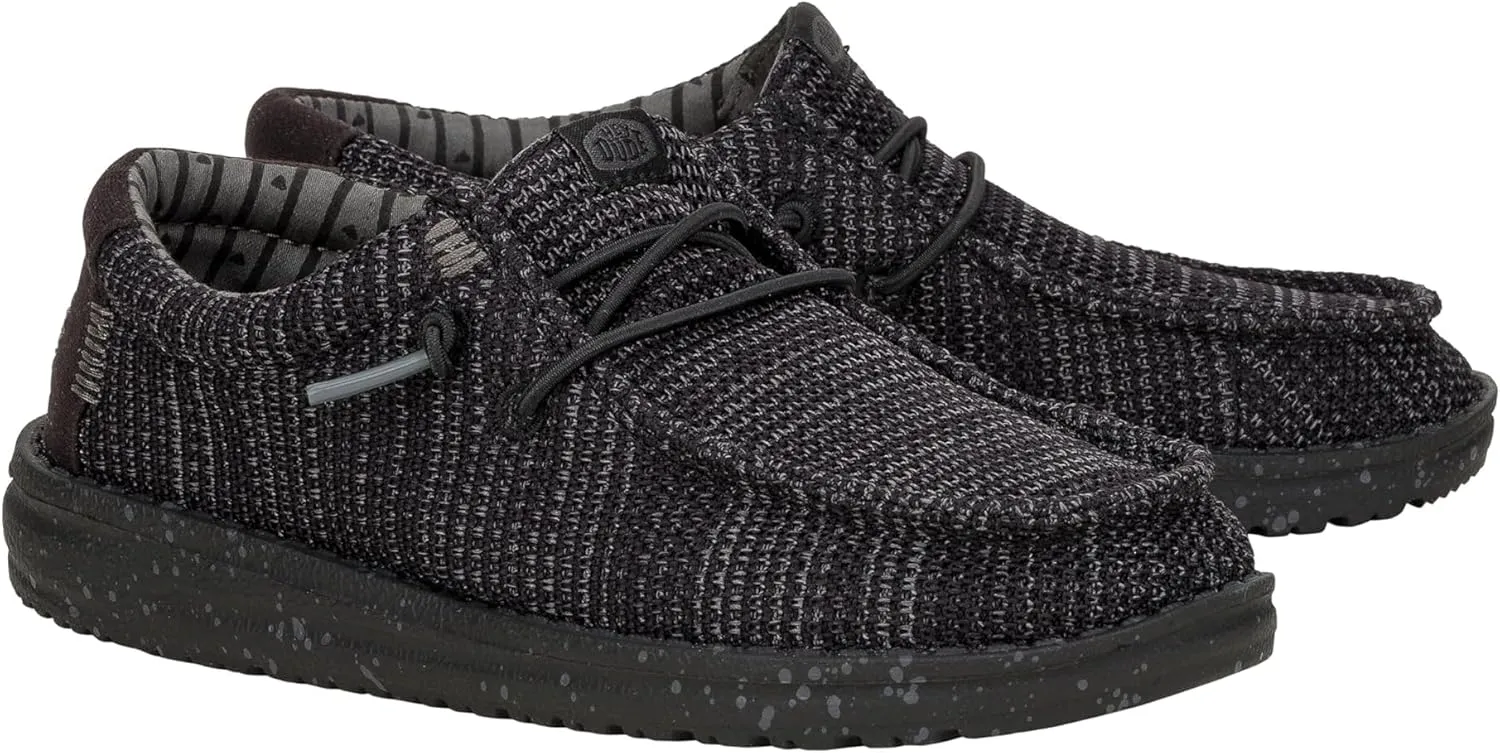 Hey Dude Boy's Wally Stretch Sox (Little Big Kid) Loafer