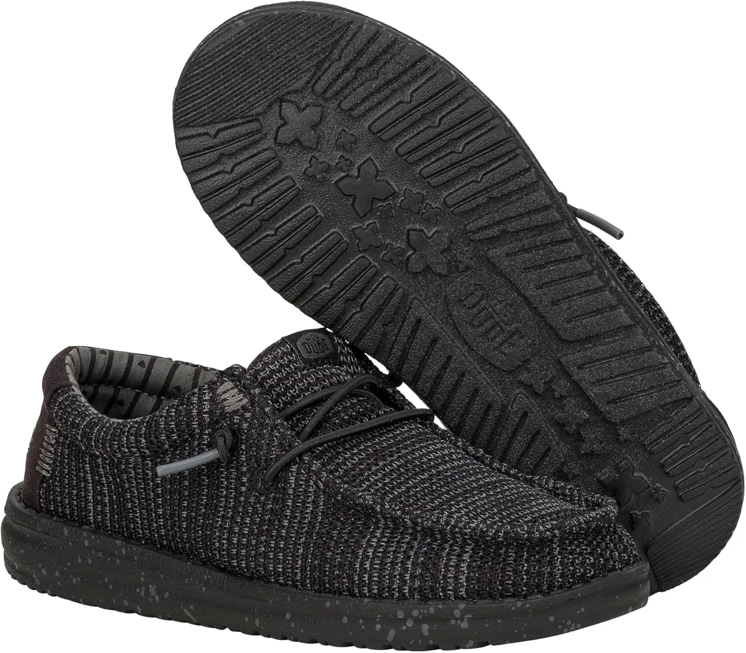 Hey Dude Boy's Wally Stretch Sox (Little Big Kid) Loafer