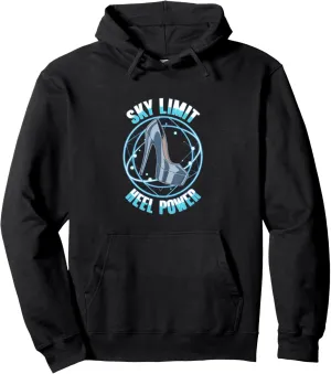High Heels Sky Limit Heel Power Stiletto Fans Fashion Lovers Pullover Hoodie