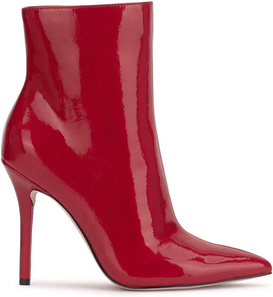 Jessica Simpson Womens Lyren Patent Pointed Toe Ankle Boots