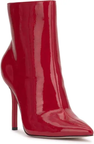 Jessica Simpson Womens Lyren Patent Pointed Toe Ankle Boots