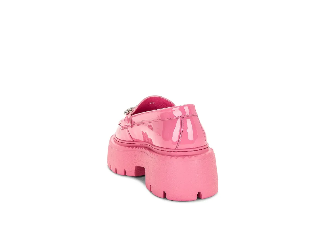 JIMMY CHOO Bryer Flat Patent Leather Loafer