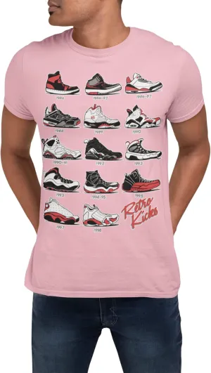 Jordan Retro Sneakers Matching T-Shirt, Tee for Jordan 1-6, 11-13, Gift