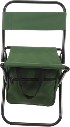 KICHOUSE Outdoor Chair Folding Camping Stool Lightweight Compact Portable Ideal for Camping Fishing Picnic and Garden