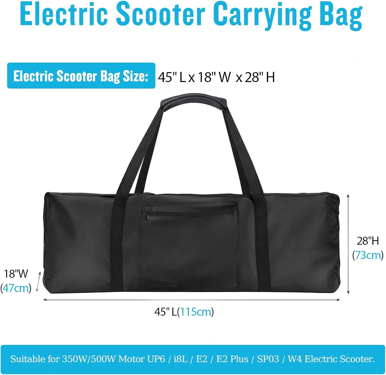 Kingling Electric Scooter Bag, Waterproof Electric Scooter Storage Bag Scooter Accessories, Outdoor Electric Scooter Backpack