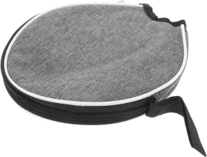 Kisangel Table Tennis Racket Bag Bat Cover Hard Shell Oxford Fabric Safe Portable Compact for Travel Storage