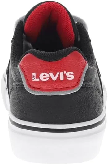Levi's Toddler Avery Synthetic Leather Casual Lace Up Sneaker Shoe