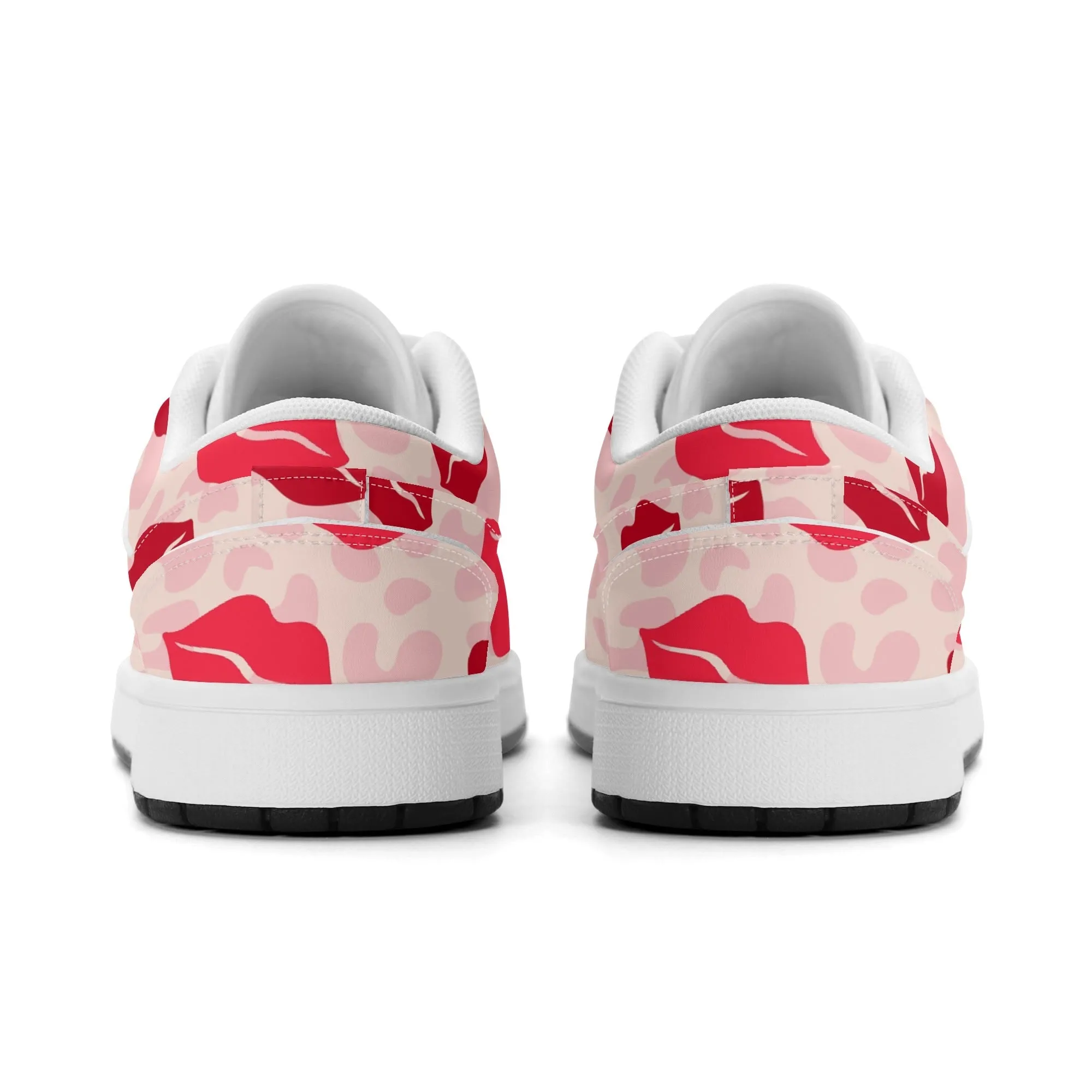 Lips Low Top Leder Sneaker für Damen