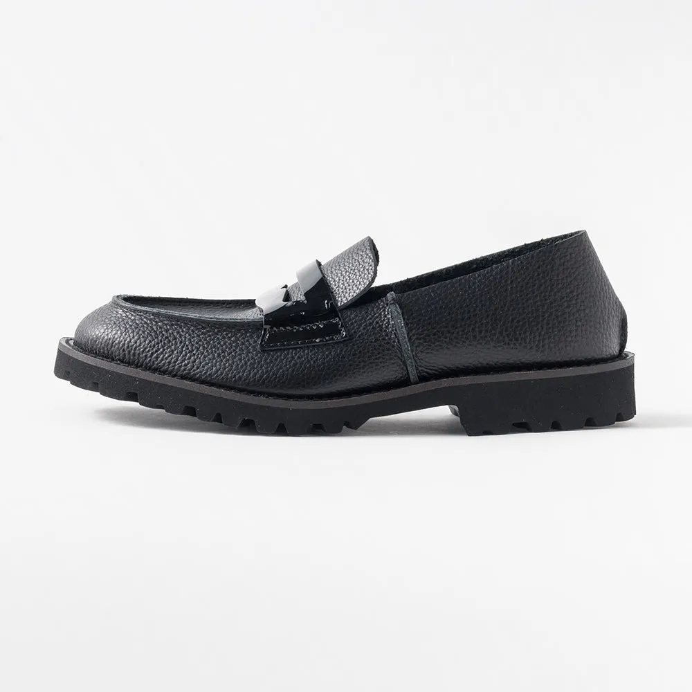 LOAFER　SHRINK BLACK / PATENT BLACK