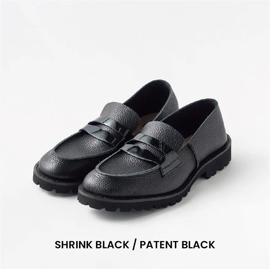 LOAFER　SHRINK BLACK / PATENT BLACK