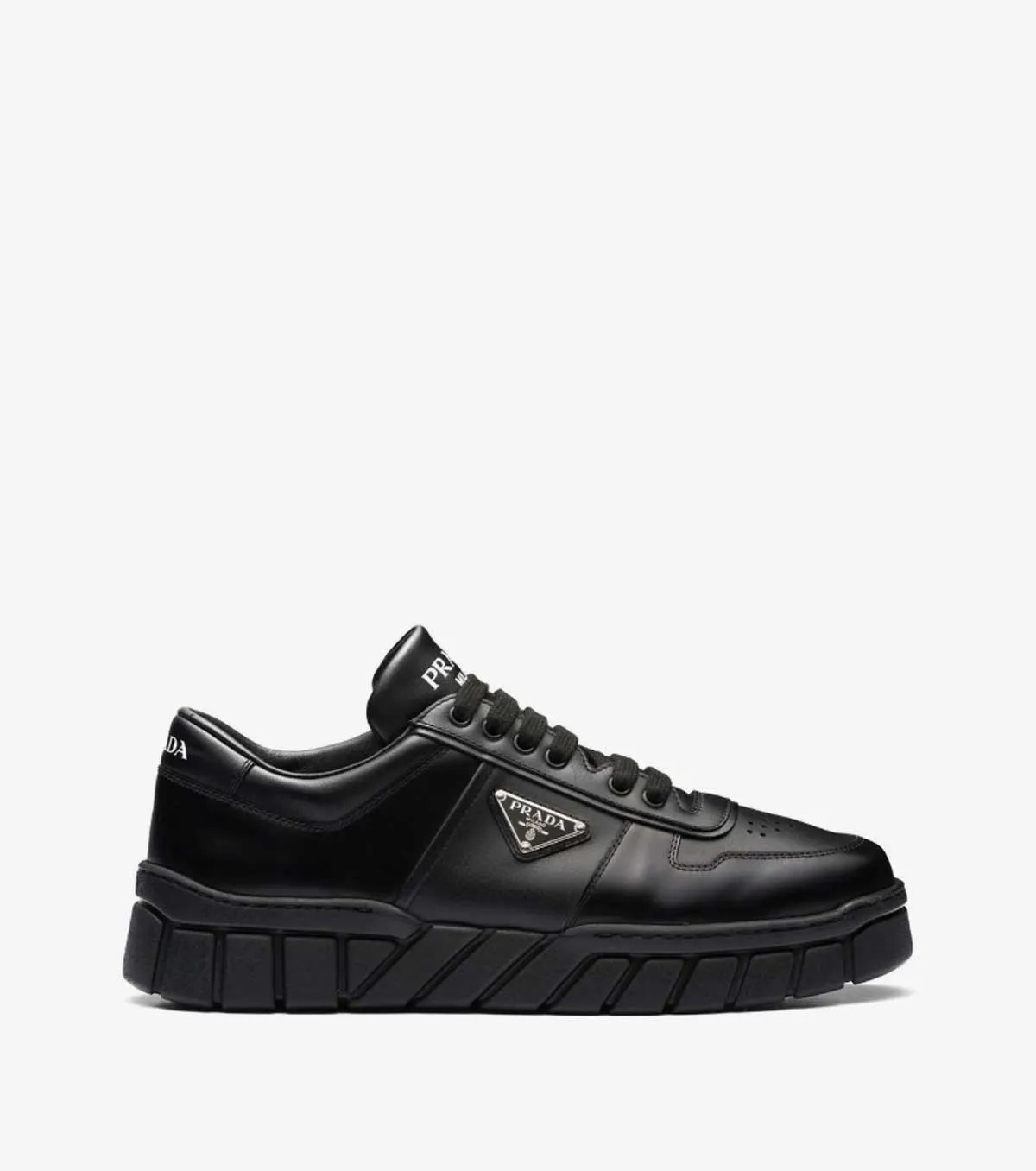 logo-plaque low-top sneakers