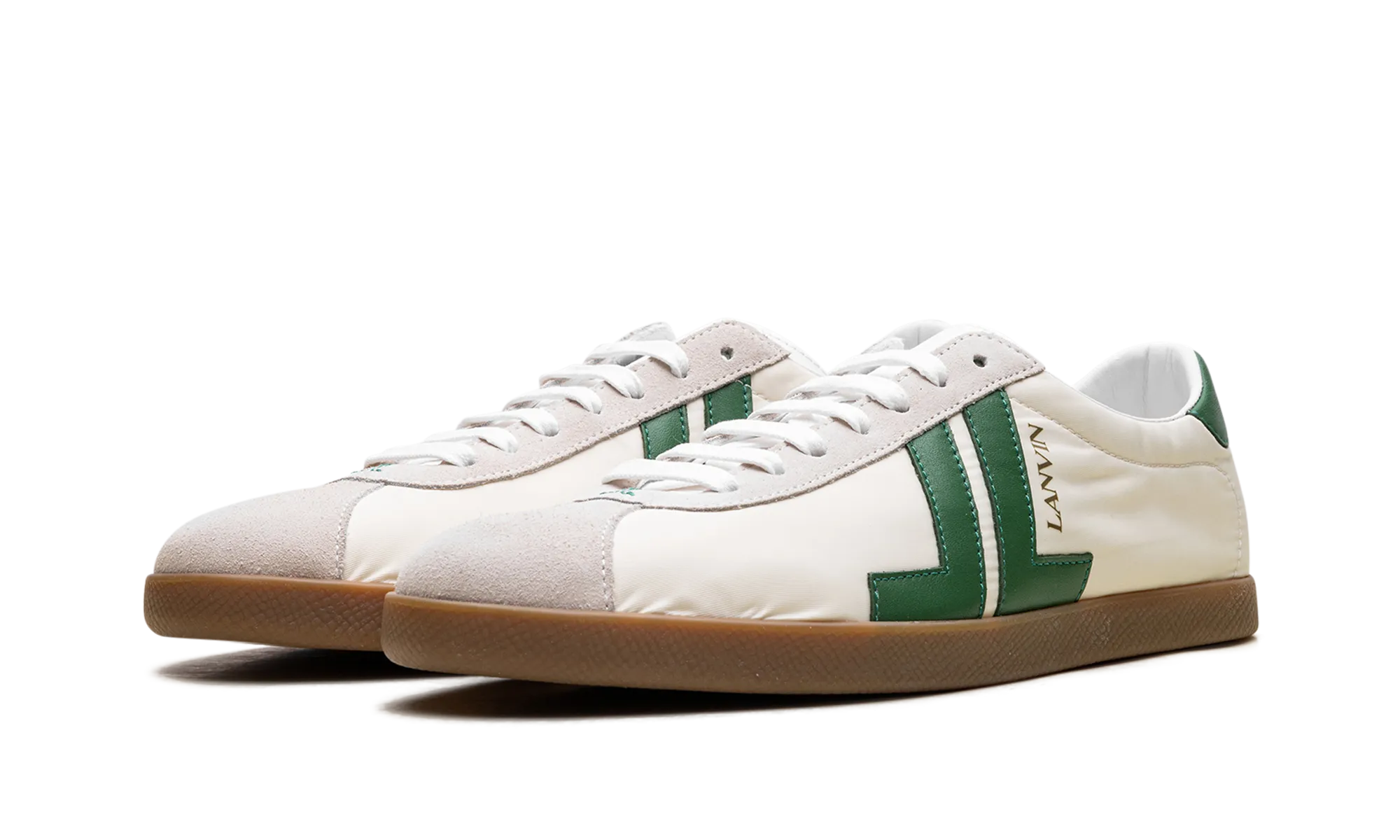 Low Top Nylon Sneaker "Green"