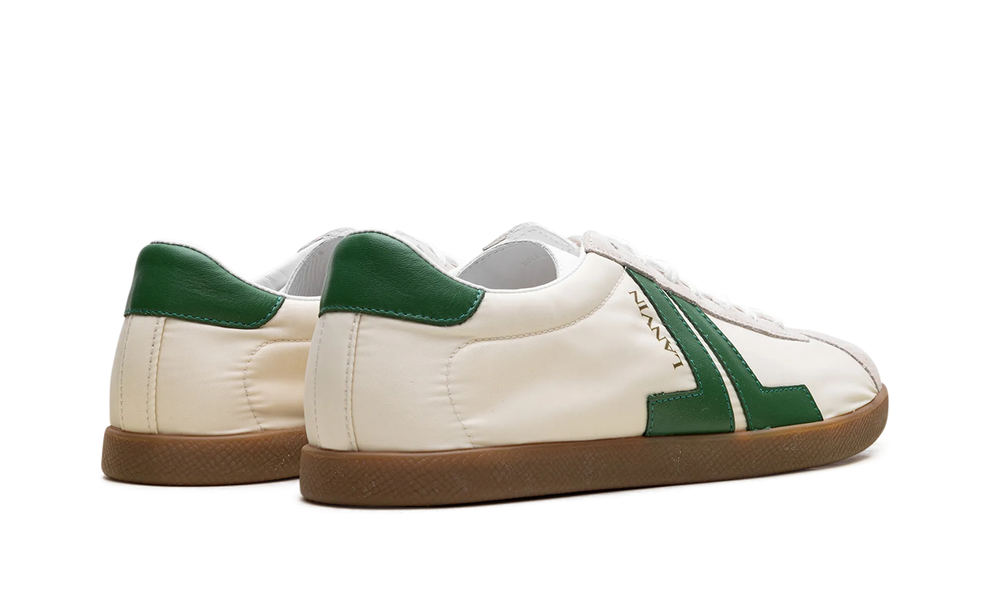 Low Top Nylon Sneaker "Green"