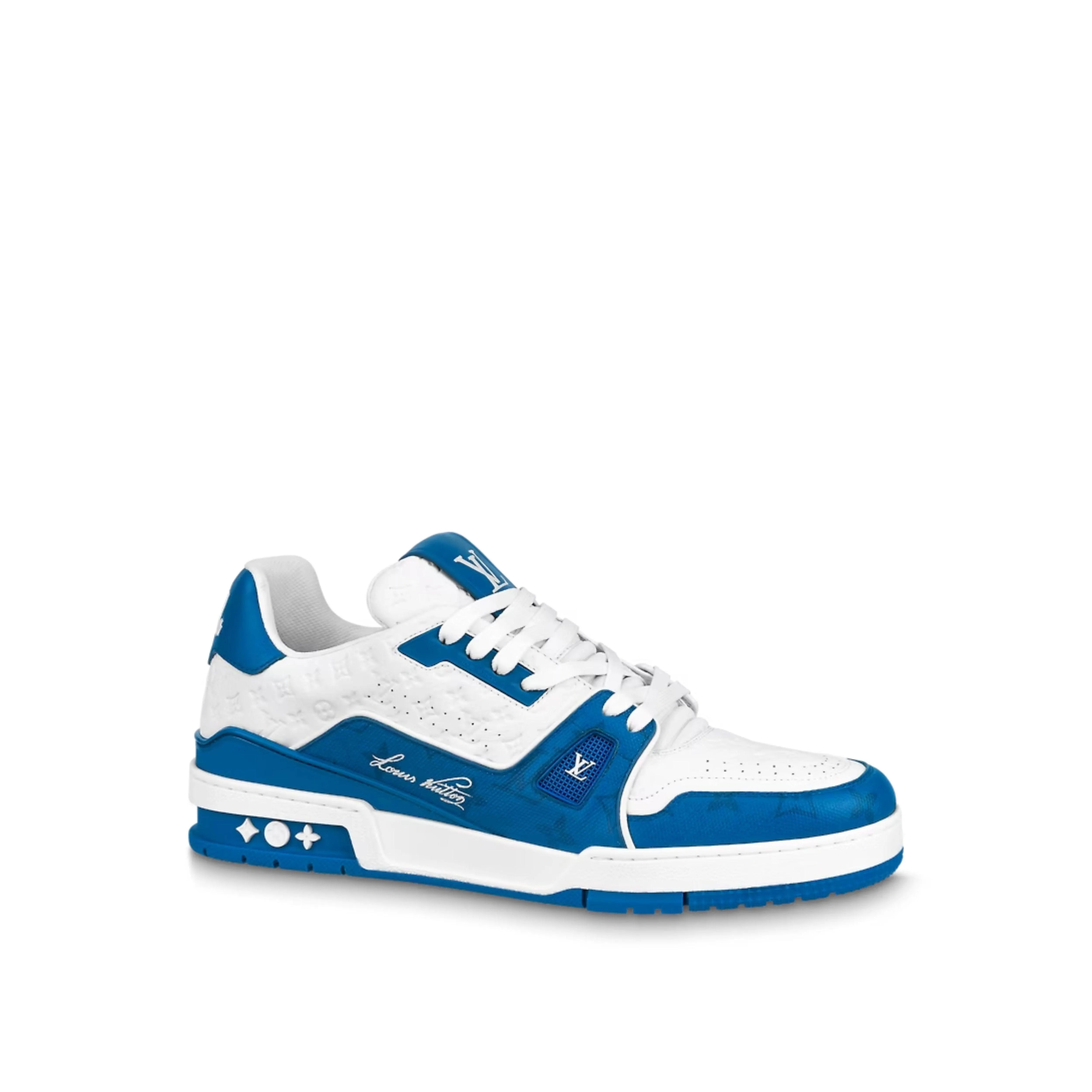 LV Trainer Sneaker "BLUE"