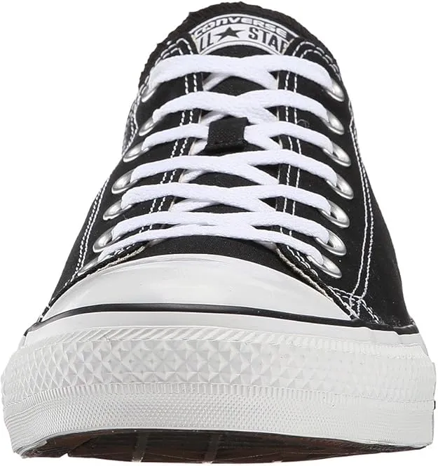 M9166 Converse All Star OX Black on White Men and Women