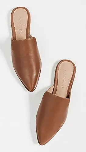 Madewell The Gemma Mule in Leather English Saddle 7 M