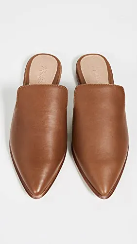 Madewell The Gemma Mule in Leather English Saddle 7 M